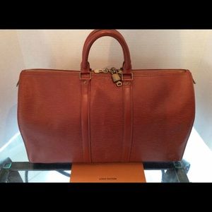 Louis Vuitton Epi Keepall 50
